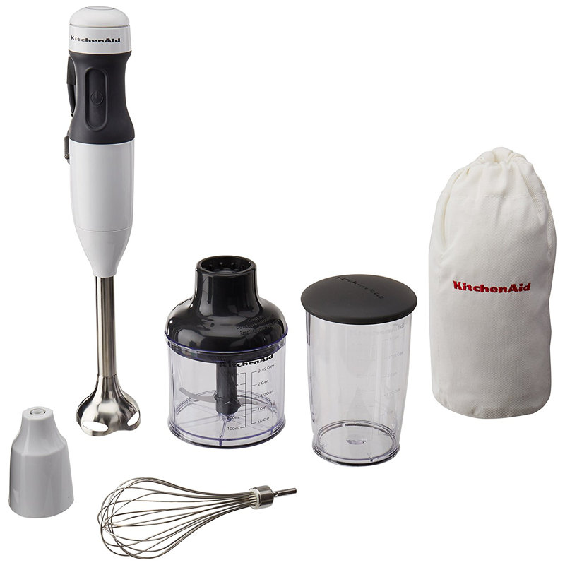 kitchen aid immersion blender set